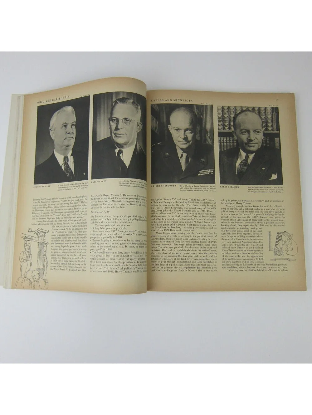 Vintage FORTUNE Magazine April 1947 Republicans, Britains Railways, Horse Racing